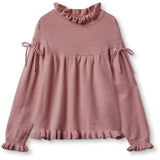 Fliink Ash Rose Kino Ls Strik Bluse