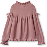 Fliink Ash Rose Kino Ls Strik Bluse