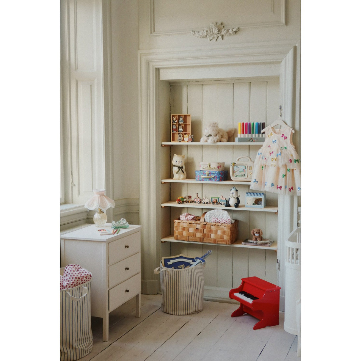 Konges Sløjd Cherry Legetøj Opbevaring Bags Sæt