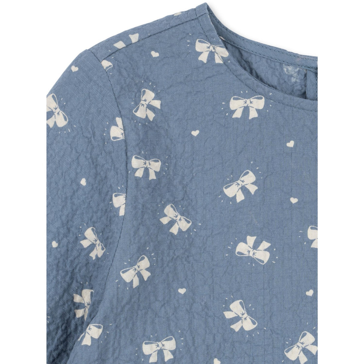 Konges Sløjd Boucle Blue Vida Kjole GOTS