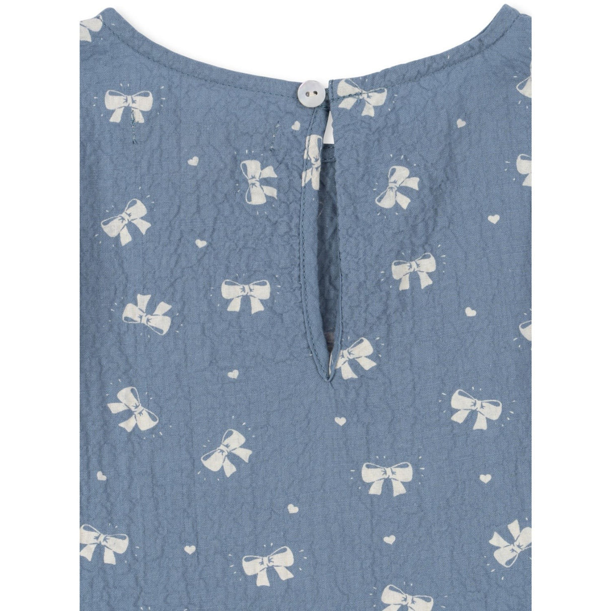 Konges Sløjd Boucle Blue Vida Kjole GOTS