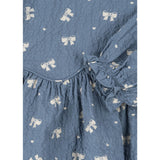 Konges Sløjd Boucle Blue Vida Bluse GOTS