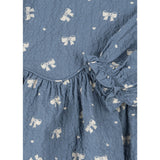 Konges Sløjd Boucle Blue Vida Bluse GOTS