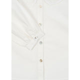 Konges Sløjd Optic White Rilo Krave Skjorte GOTS