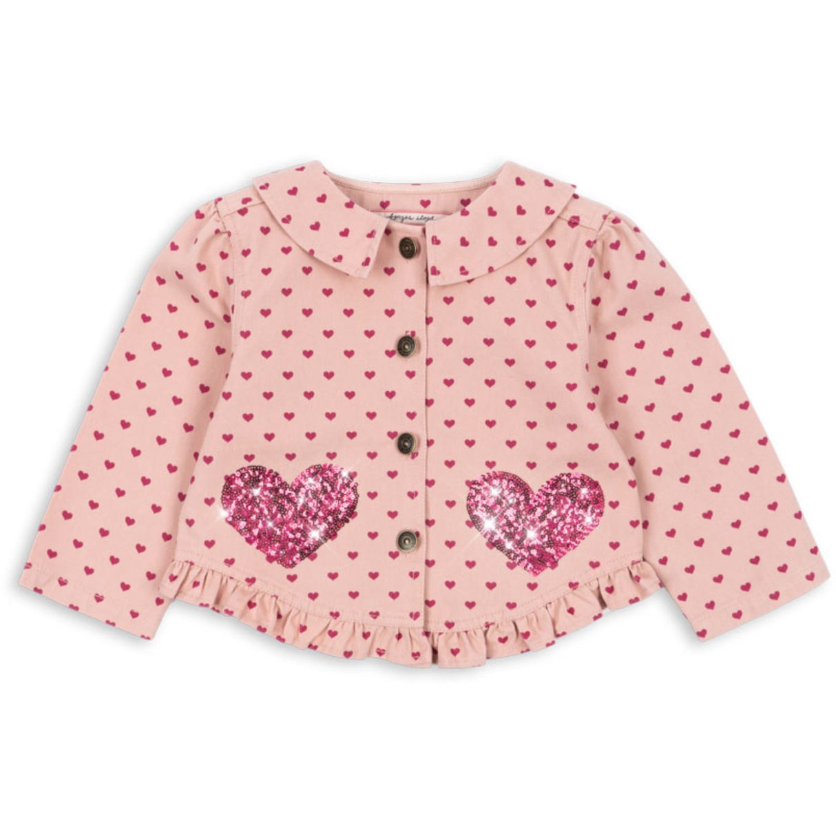 Konges Sløjd Berry Coeur Nola Paliet Skjorte Jakke GOTS