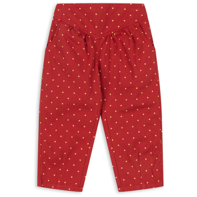 Konges Sløjd Strawberry Dot Nola Bukser GOTS