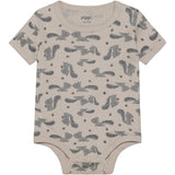 Pippi Rainy Day Body Ss Ao-Printed (4-Pack)