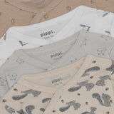 Pippi Rainy Day Body Slå-om Ao-Printed (4-Pack)