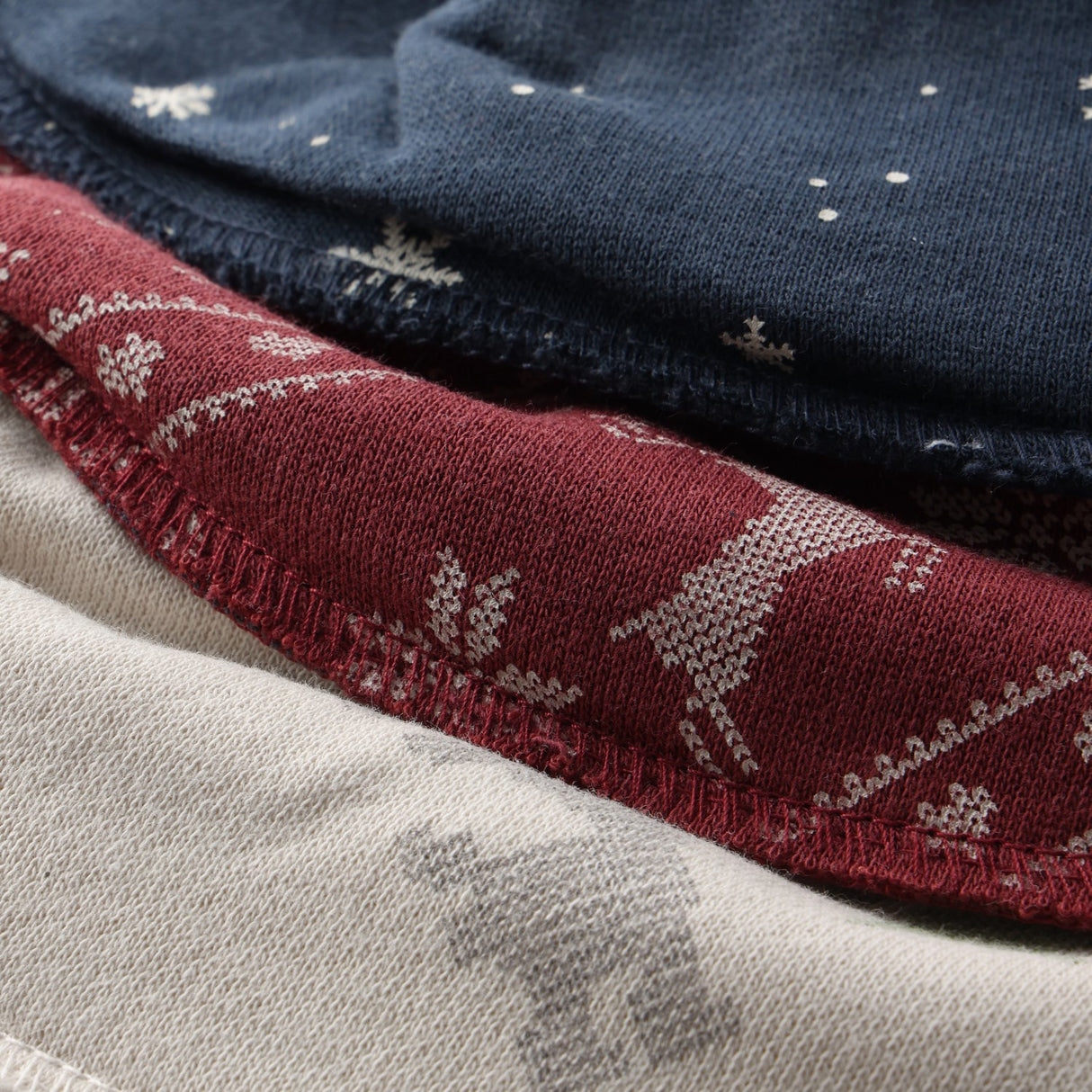 Pippi New Maroon Bandana Stof Savlesmæk Uni - Aop (3-Pack)