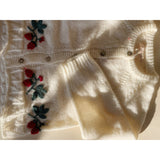 Konges Sløjd Bright White Minia Flæse Cardigan