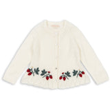Konges Sløjd Bright White Minia Flæse Cardigan
