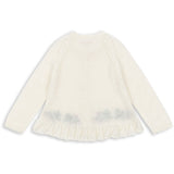 Konges Sløjd Bright White Minia Flæse Cardigan