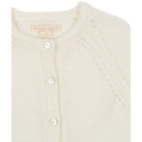 Konges Sløjd Bright White Minia Flæse Cardigan
