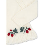 Konges Sløjd Bright White Minia Flæse Cardigan
