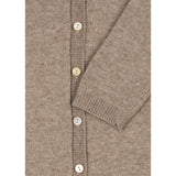 Konges Sløjd Light Brown Mattou Strik Onesie