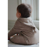 Konges Sløjd Light Brown Mattou Strik Onesie