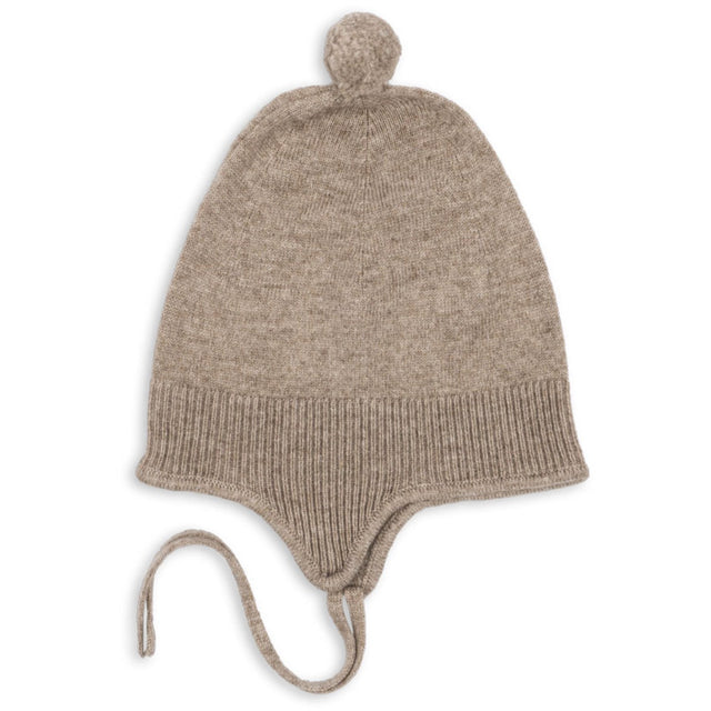 Konges Sløjd Light Brown Mattou Strik Hjelm