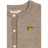 Konges Sløjd Light Brown Mattou Strik Cardigan