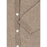 Konges Sløjd Light Brown Mattou Strik Cardigan