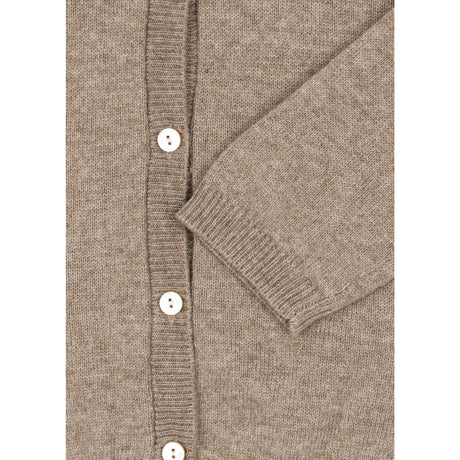 Konges Sløjd Light Brown Mattou Strik Cardigan