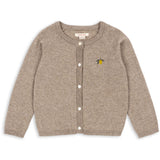 Konges Sløjd Light Brown Mattou Strik Cardigan