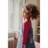 Konges Sløjd Amarena Sequin Magot Paliet Strop Kjole Denim GOTS