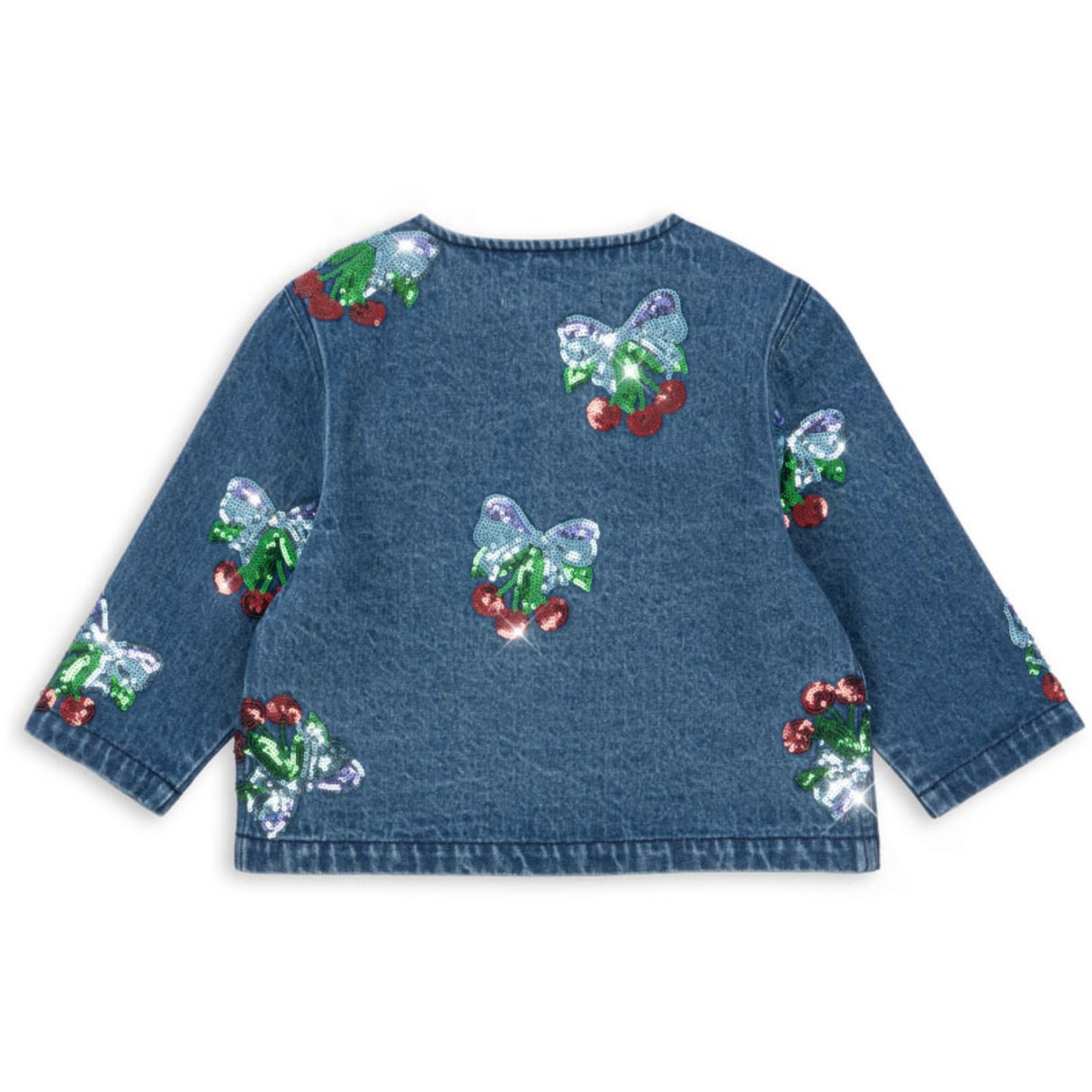 Konges Sløjd Amarena Sequin Magot Paliet Denim Jakke GOTS