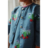 Konges Sløjd Amarena Sequin Magot Paliet Denim Jakke GOTS