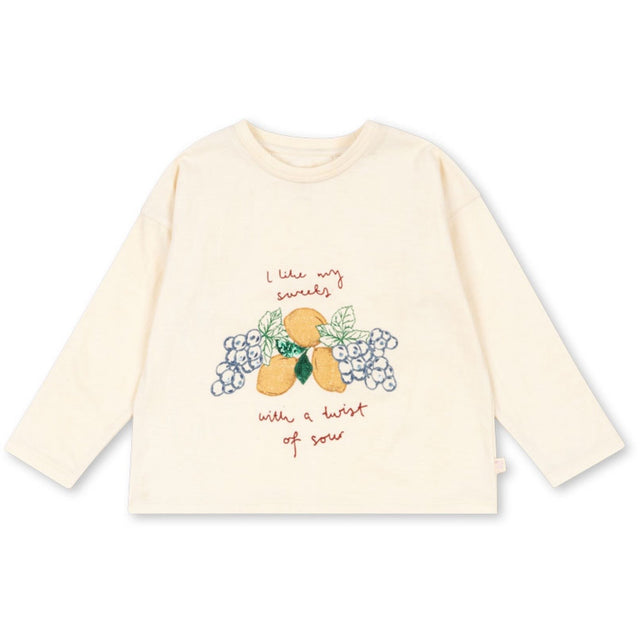 Konges Sløjd Twist Of Sour Lin Ls Tee GOTS