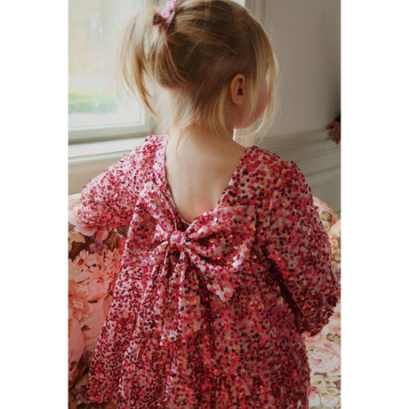 Konges Sløjd Sparkling Sangria Lila Sequins Sløjfe Kjole