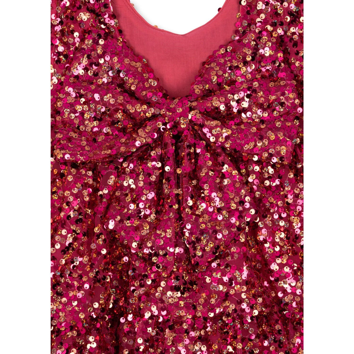 Konges Sløjd Sparkling Sangria Lila Sequins Sløjfe Kjole