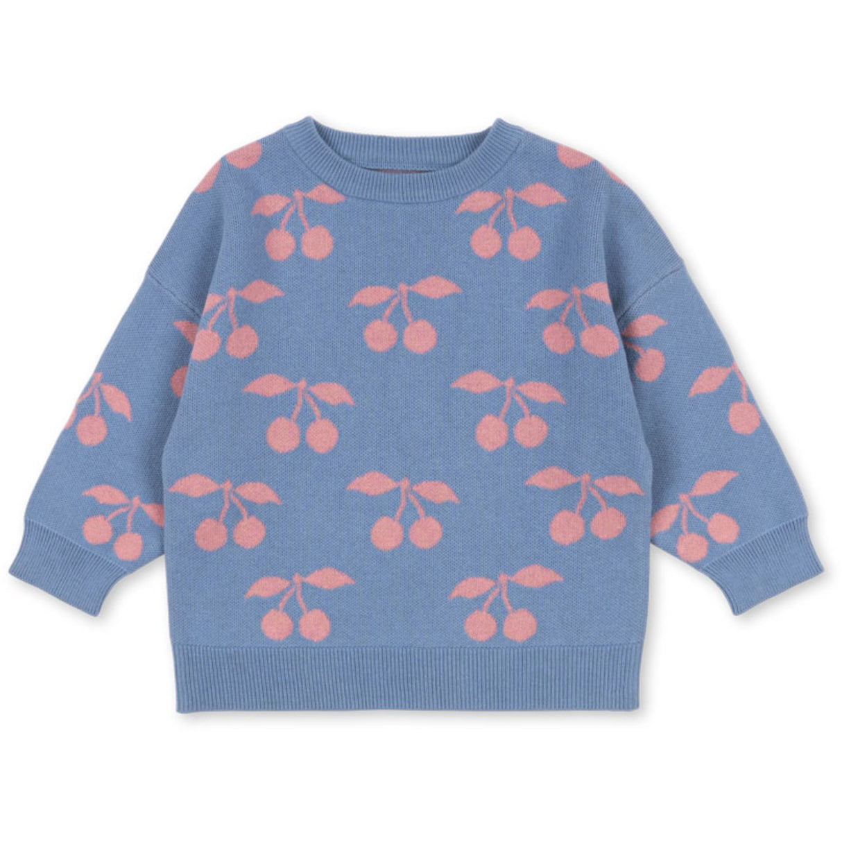 Konges Sløjd Purple Impression Lapis Strik Sweater GOTS