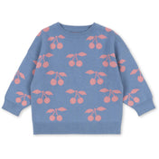 Konges Sløjd Purple Impression Lapis Strik Sweater GOTS