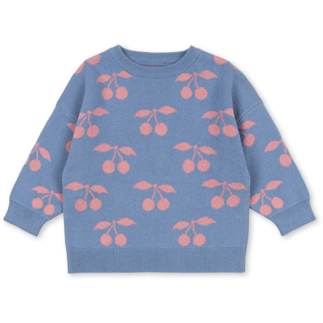 Konges Sløjd Purple Impression Lapis Strik Sweater GOTS