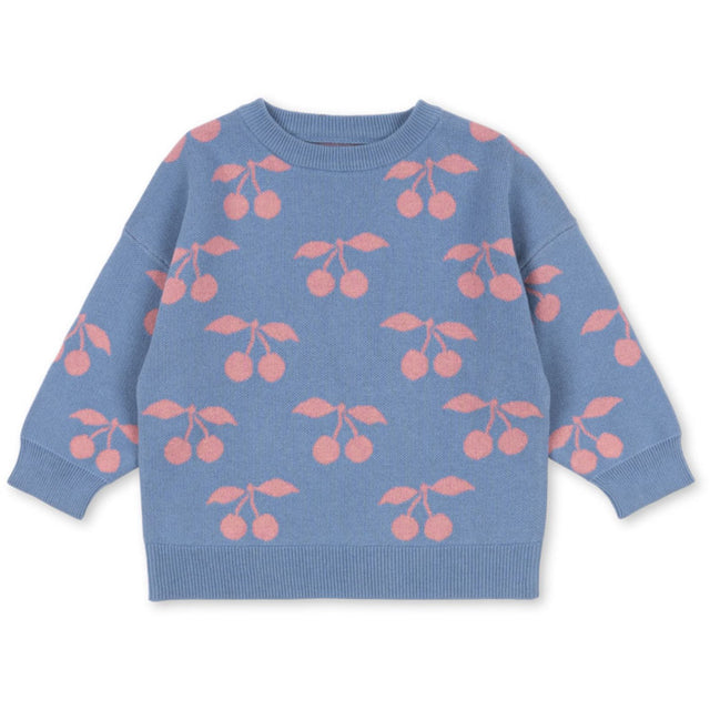 Konges Sløjd Purple Impression Lapis Strik Sweater GOTS