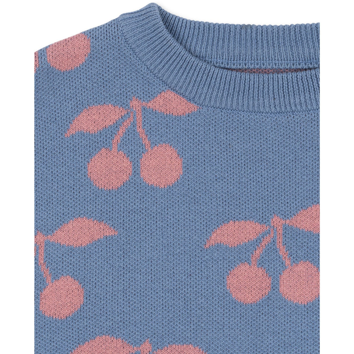 Konges Sløjd Purple Impression Lapis Strik Sweater GOTS