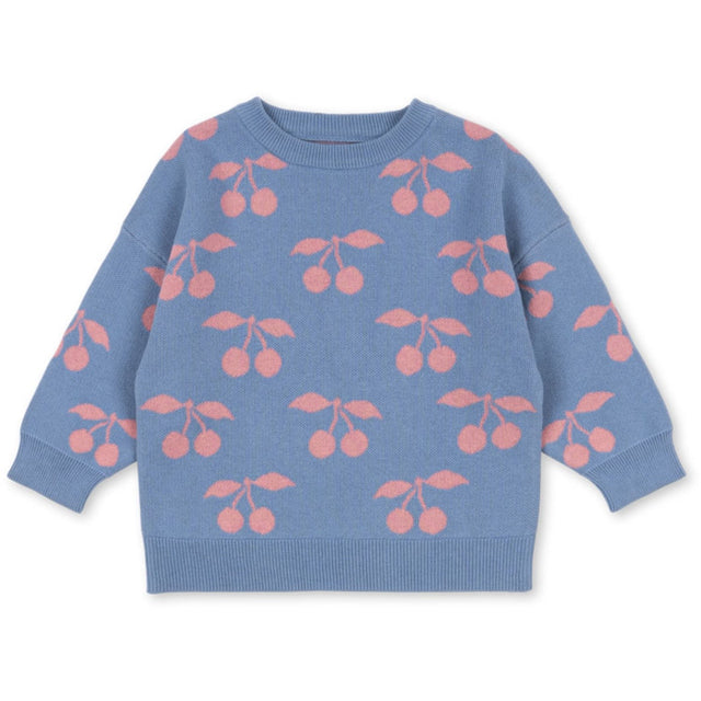 Konges Sløjd Purple Impression Lapis Strik Sweater GOTS