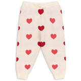 Konges Sløjd Coeur Coloré Duo Pink Lapis Strik Bukser GOTS