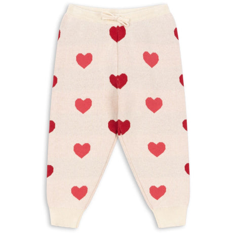 Konges Sløjd Coeur Coloré Duo Pink Lapis Strik Bukser GOTS