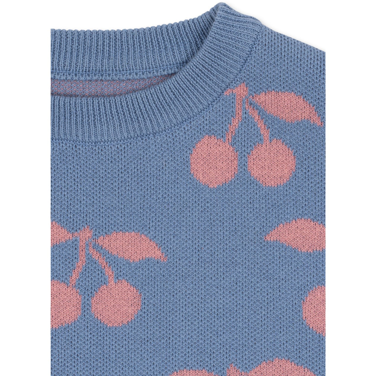 Konges Sløjd Purple Impression Lapis Strik Kjole GOTS