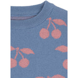 Konges Sløjd Purple Impression Lapis Strik Kjole GOTS