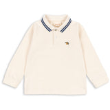 Konges Sløjd Antique White Florian Ls Polo GOTS