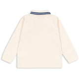 Konges Sløjd Antique White Florian Ls Polo GOTS