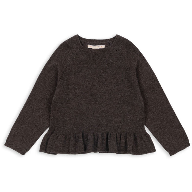 Konges Sløjd Brown Melange Cathy Strik Sweater