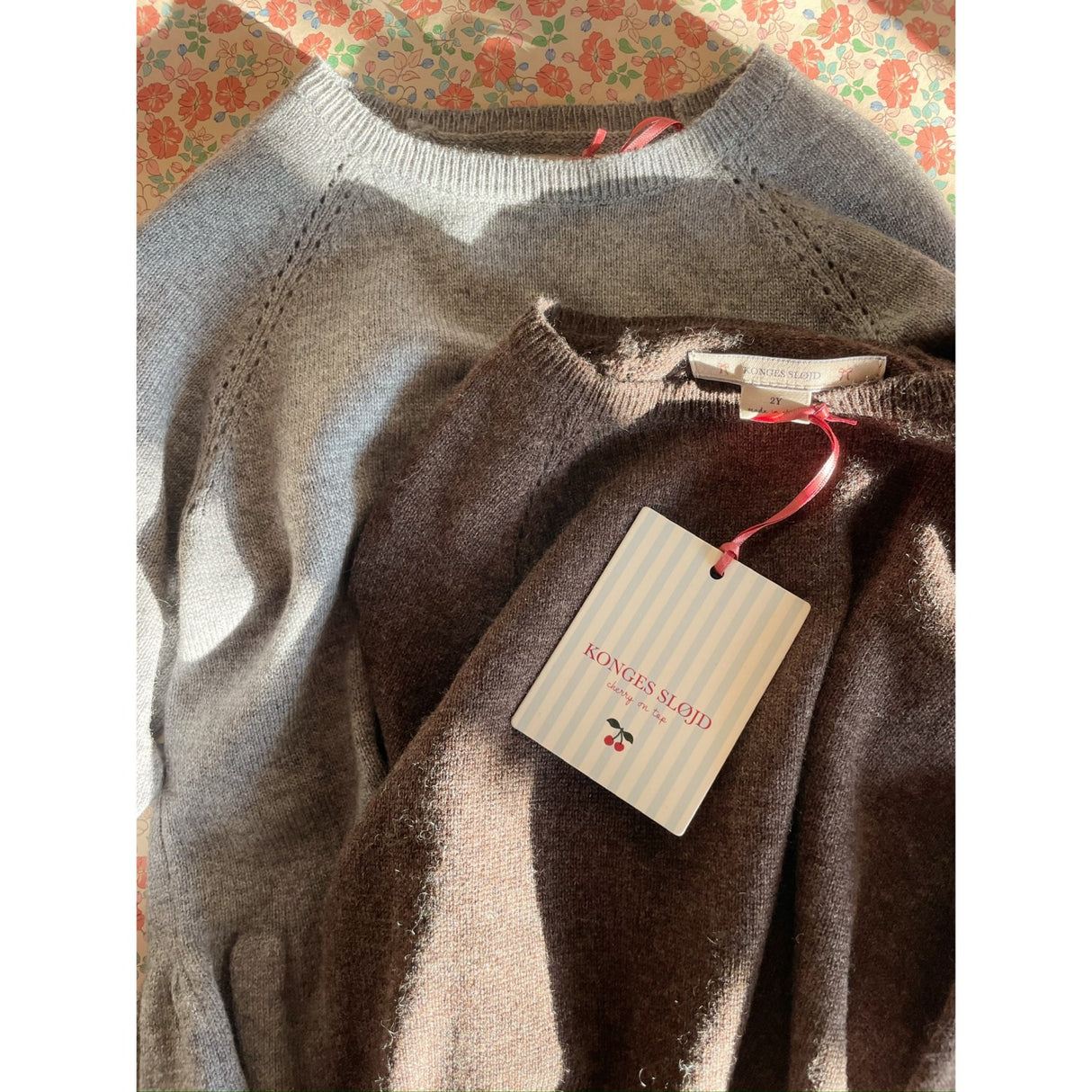 Konges Sløjd Brown Melange Cathy Strik Sweater