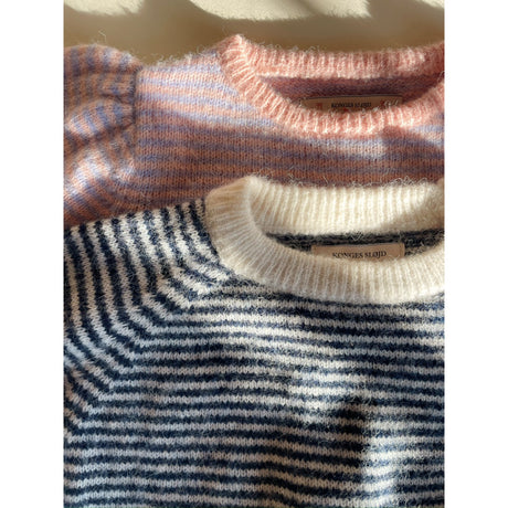 Konges Sløjd Ensign Blue/Buttercream Berle Strik Sweater