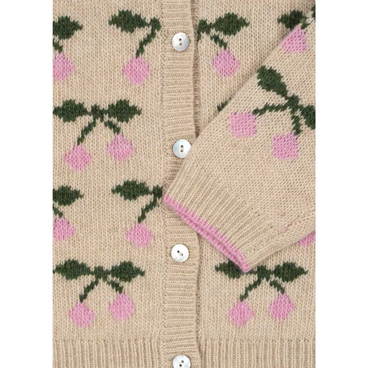 Konges Sløjd Cherry Belou Strik Krave Cardigan