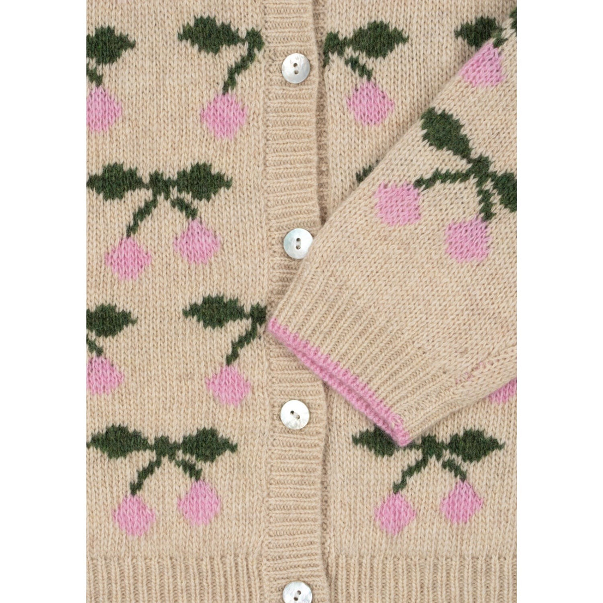 Konges Sløjd Cherry Belou Strik Krave Cardigan