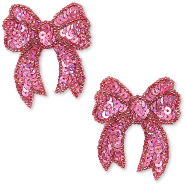 Konges Sløjd Rapture Rose 2 Pak Paliet Sløjfe Hair Clip