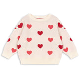 Konges Sløjd Coeur Coloré Duo Pink Lapis Strik Sweater GOTS